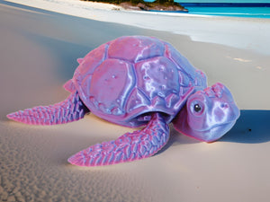 3D Articulated Sea Turtle