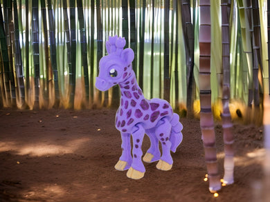 3D Articulated Giraffe - Baby