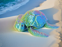 Load image into Gallery viewer, 3D Articulated Sea Turtle