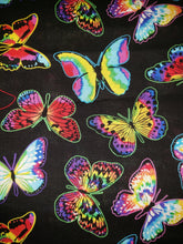 Load image into Gallery viewer, Colorful Butterflies Scrunchie