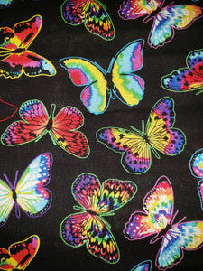 Colorful Butterflies Scrunchie