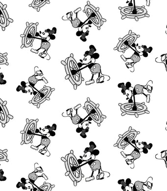 Disney Mickey Mouse - Steamboat Willie Scrunchie