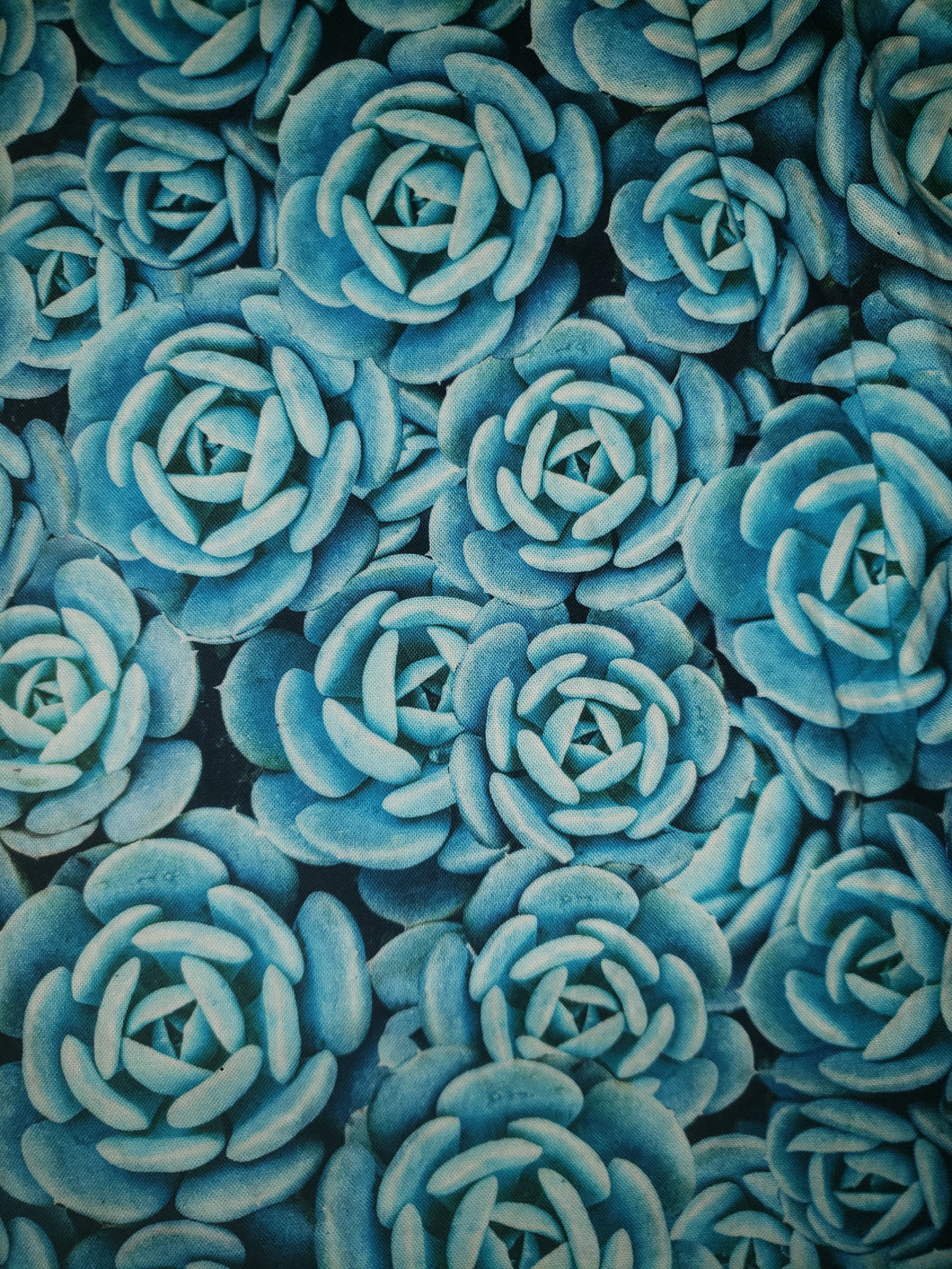 Blue Roses Scrunchie