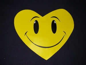 Smiley Face Heart Mask