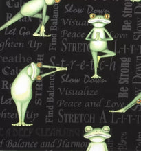 Load image into Gallery viewer, Yoga Frogs Mask