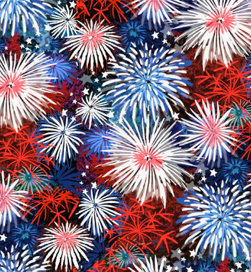 Fireworks Scrunchie