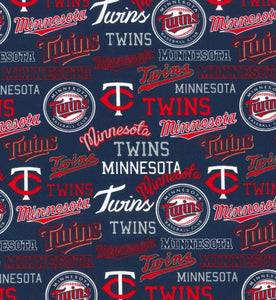 Minnesota Twins Words Mask