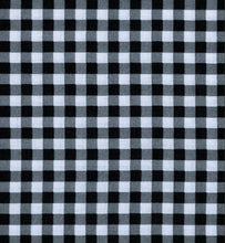 Load image into Gallery viewer, Gingham Black &amp; White Mask