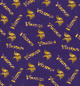 Minnesota Vikings Camo Logo Mask