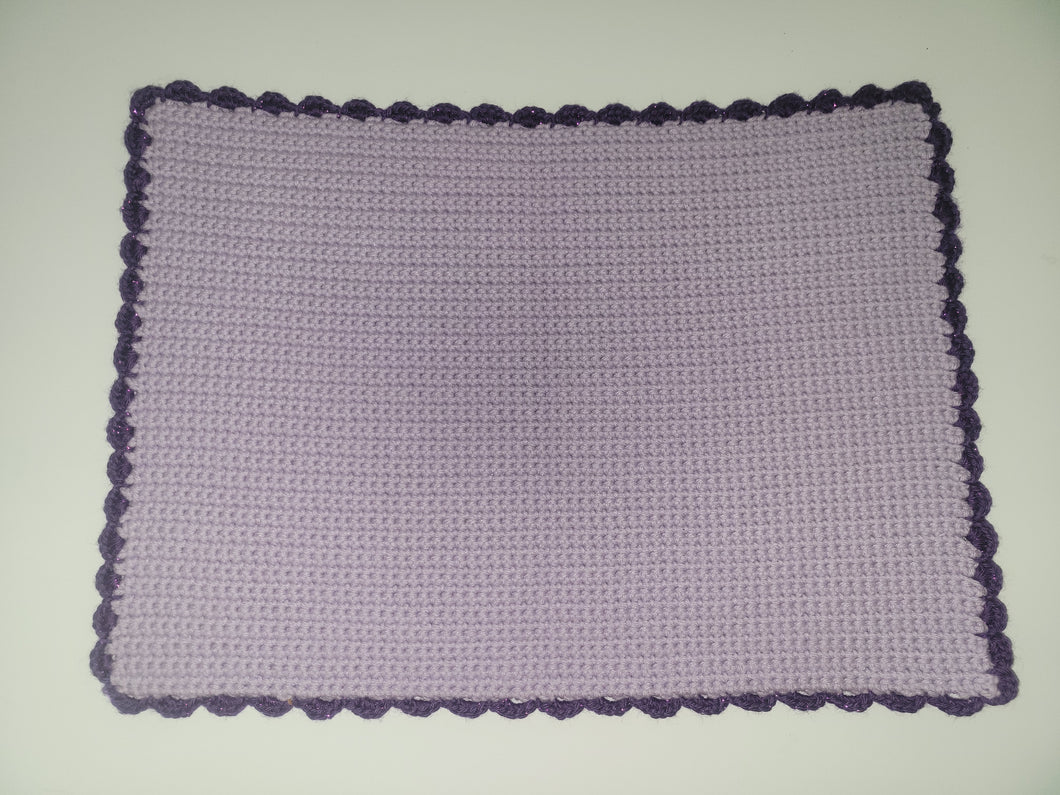 Purple / purple Sparkle Border