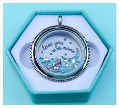 LARGE SILVER LOVE YOU TO THE MOON… AND BACK PLATE