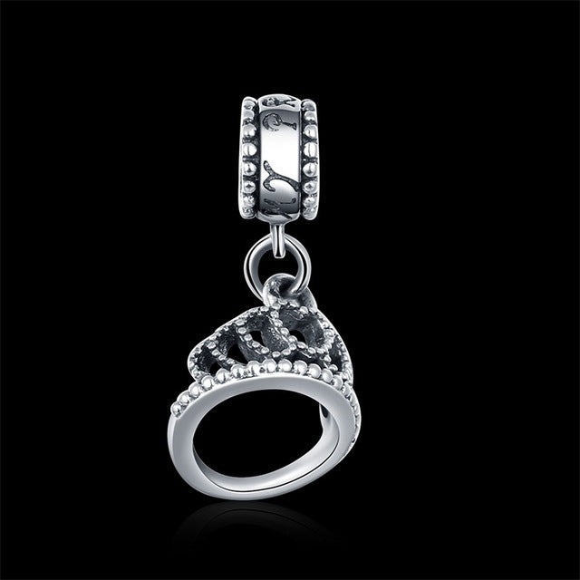 SILVER MY PRINCESS CROWN ANESIDORA CHARM