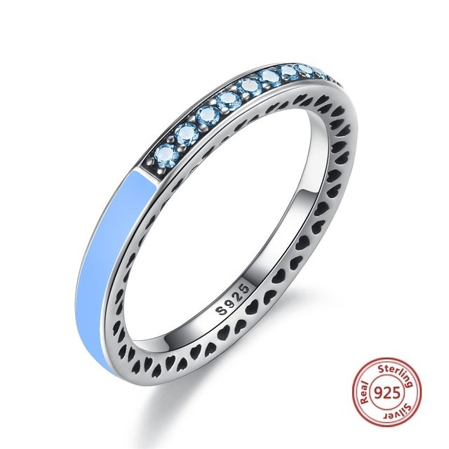 RADIANT HEARTS ANESIDORA RINGS - AIR BLUE