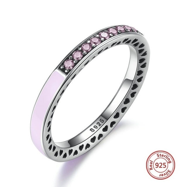 RADIANT HEARTS ANESIDORA RINGS - LIGHT PINK