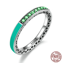 Load image into Gallery viewer, RADIANT HEARTS ANESIDORA RINGS - ROYAL GREEN