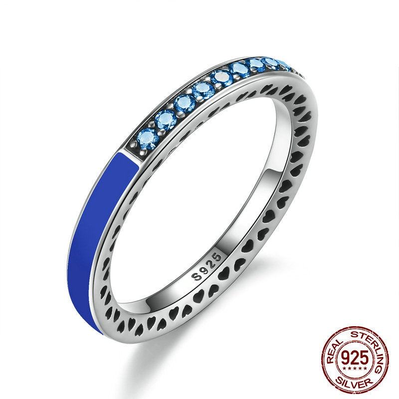 RADIANT HEARTS ANESIDORA RINGS - ROYAL BLUE