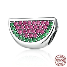 Load image into Gallery viewer, PINK &amp; GREEN WATERMELON ANESIDORA CHARM