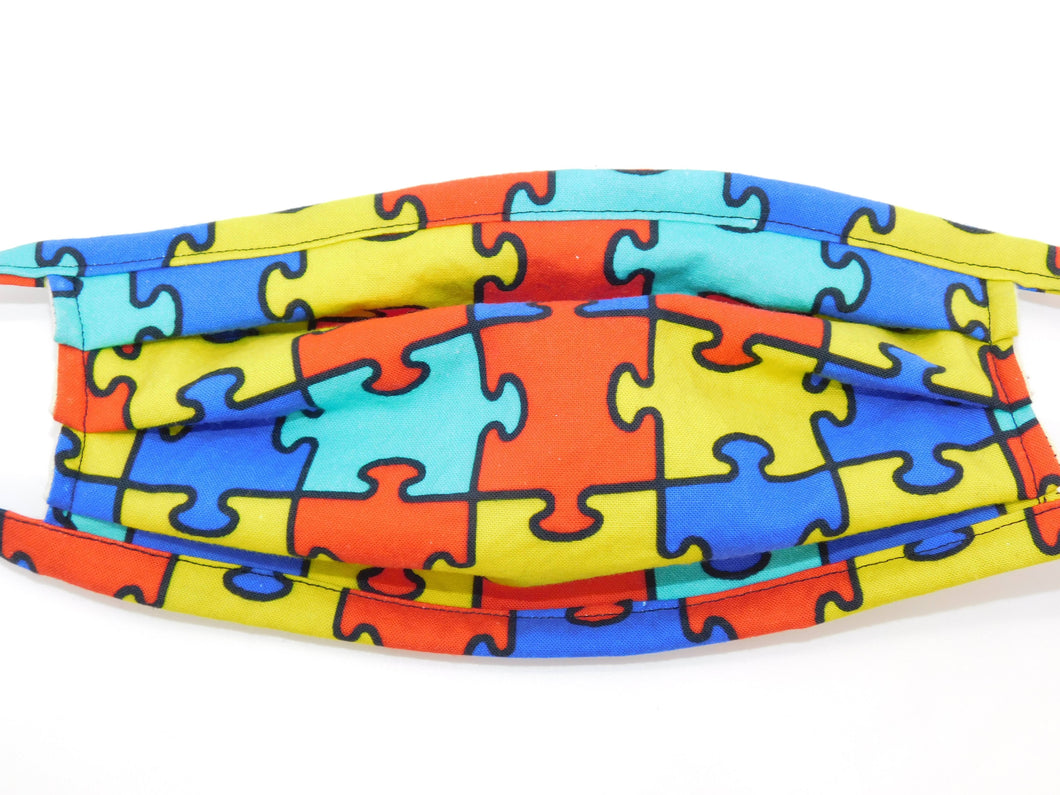 Autism Puzzle Mask