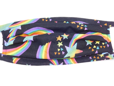 Tossed Rainbows Mask