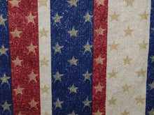 Load image into Gallery viewer, Glitter Stars on Stripes Mask