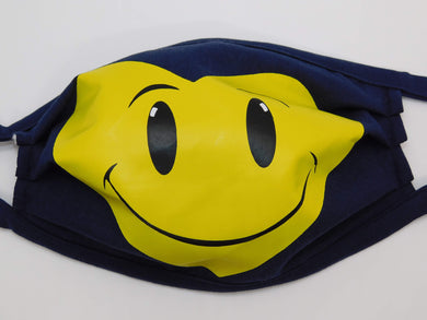 Smiley Face Heart Mask