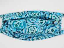 Load image into Gallery viewer, Blue Roses Mask