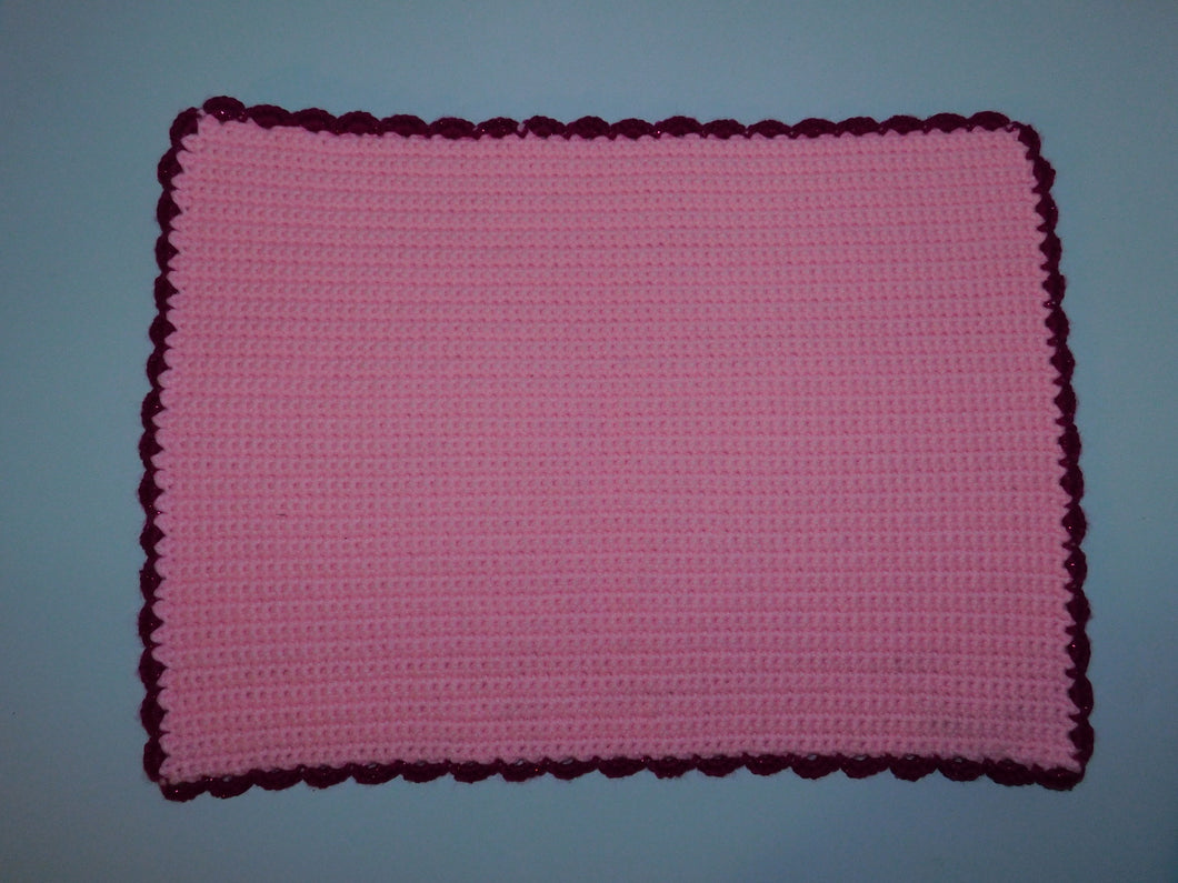 Pink / Sparkle Pink Border