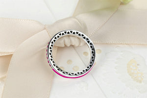 RADIANT HEARTS ANESIDORA RINGS - ORCHID PINK