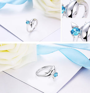 DOLPHIN'S LOVE ANESIDORA RING