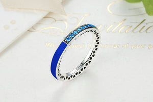 RADIANT HEARTS ANESIDORA RINGS - ROYAL BLUE