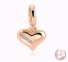 Load image into Gallery viewer, ROSE GOLD HEART ANESIDORA CHARM