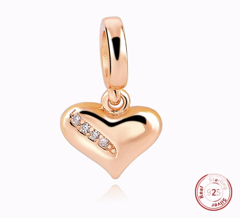 ROSE GOLD HEART ANESIDORA CHARM