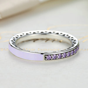 RADIANT HEARTS ANESIDORA RINGS - LAVENDER