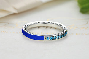 RADIANT HEARTS ANESIDORA RINGS - ROYAL BLUE