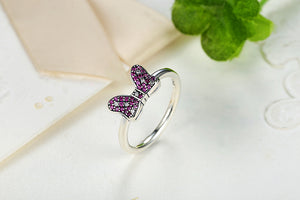 MINNIE'S SPARKLING BOW ANESIDORA RING - DISNEY COLLECTION