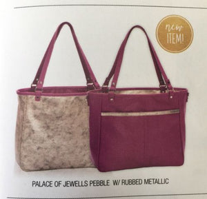 Townsfair Reversible Tote - Palace of Jewells Pebble